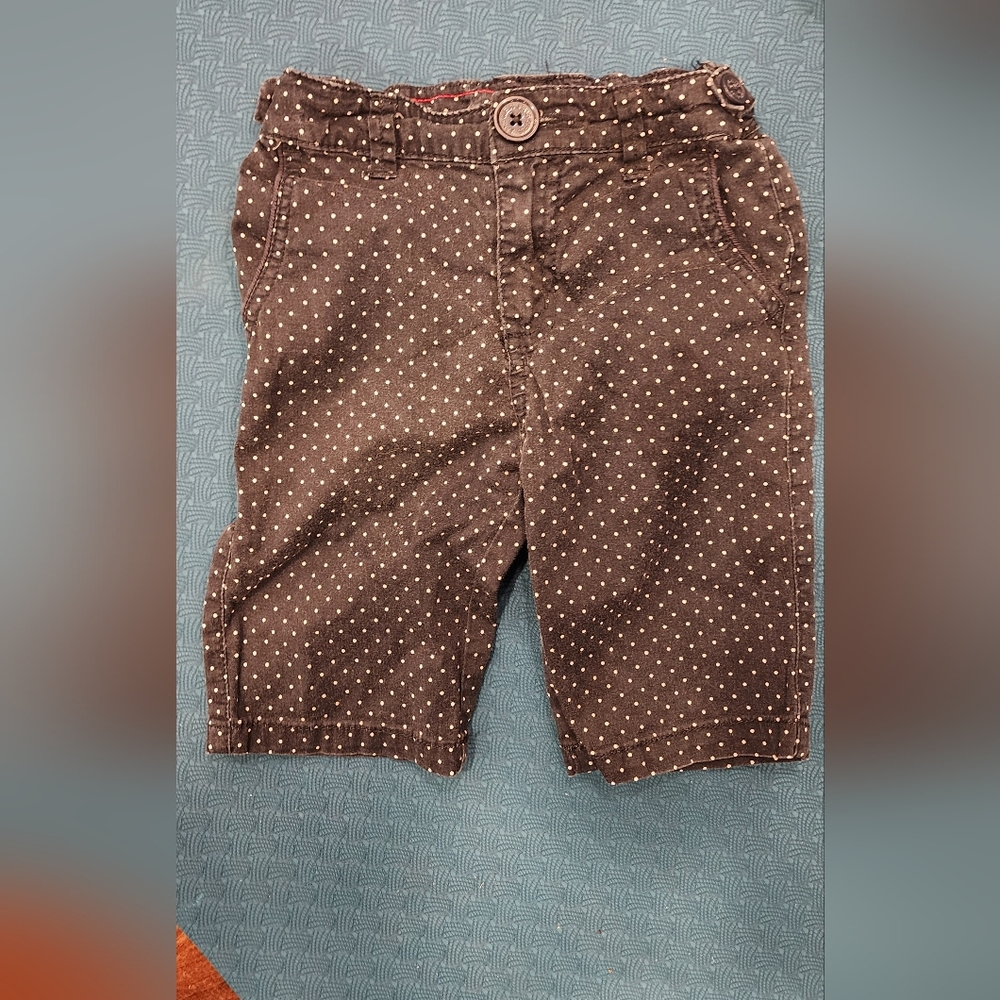 Guess Kids Brown Polka Dot Shorts